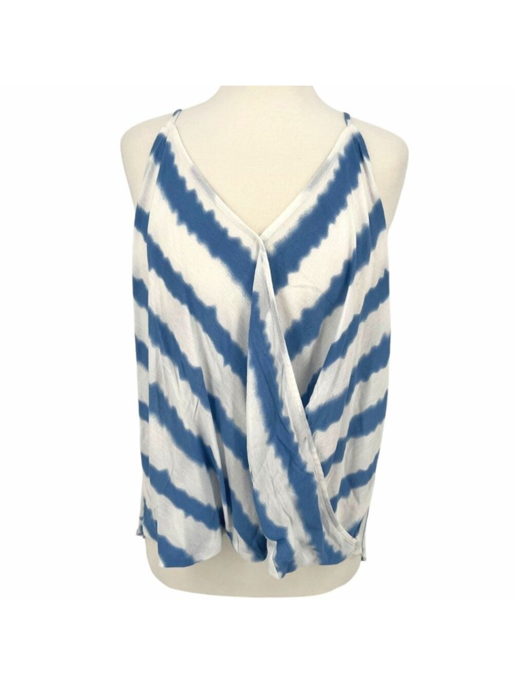 Market & Spruce Coastal Boho Tie-Dye Sleeveless Wrap Top Size XXL NWT Resortwear